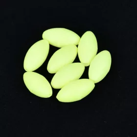   Sunset - BEADS FLOATING OVAL LUMINOUS GREEN 5x10mm X20 - Butée