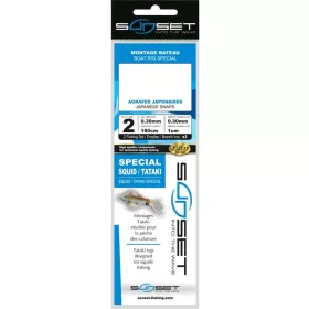   Sunset Boat Rig RS Competition Special Tataki 2 Snaps Montage marin 2pcs