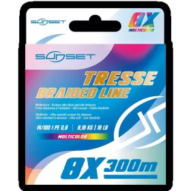   Sunset Braid 8x RS Competition Multicolor 0,30mm 300m Ligne Principale Tressée