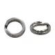Sunset Anneau brisé Inox Extra Fort ST-S-6088 10mm 200lb Anneau brisé 10 pièces