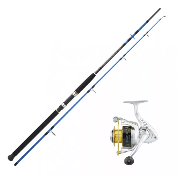 Sunset Sunforce SW20 180-2 Canne et moulinet Sunlion SW 6503 FD Kit de pêche en mer