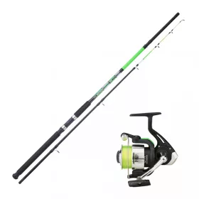   Sunset - SEAVENGER DORADA 240-2 (50/150g) + SEAVENGER SW 5002FD - Ensemble de pêche en mer