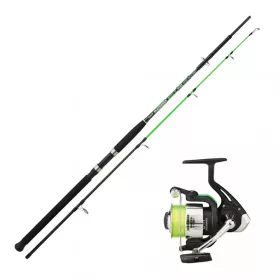   Sunset - SEAVENGER BOAT H 210-2 (100/250g) + SEAVENGER SW 5002FD - Ensemble de pêche en mer