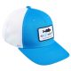 Sunset Suncap Trucker SW Seabass Casquette de baseball Bleu Blanc