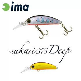 Ima Sukari 37S Deep 3,7cm 3gr 001 Akagane Wobbler
