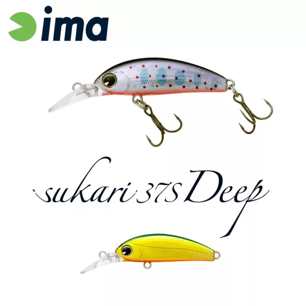 Ima Sukari 37S Deep 3,7cm 3gr 003 Aquamarine Wobbler