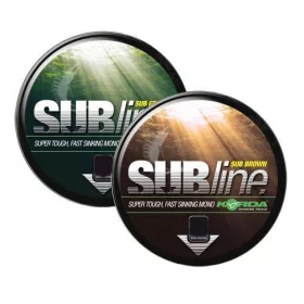   Korda Subline Ultra Tough 1000m - Brown 15lb - ligne principale monofilament pour la carpe