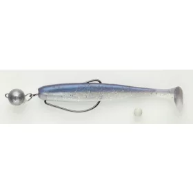   Swimy Cheburashka Pompei Shad Rig Leurre souple K05 100mm - 7gr - Ready Rig - Plomb Cheburashka - Pré-monté
