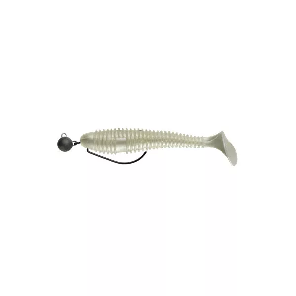 Swimy Cheburashka Galfion Fat Shad Rig Leurre souple PW 120mm - 10gr   - Ready Rig - Plomb Cheburashka - Pré-monté