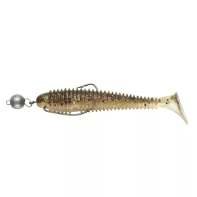   Swimy Cheburashka Galfion Fat Shad Rig Leurre souple K050 95mm - 5gr - Ready Rig - Plomb Cheburashka - Pré-monté