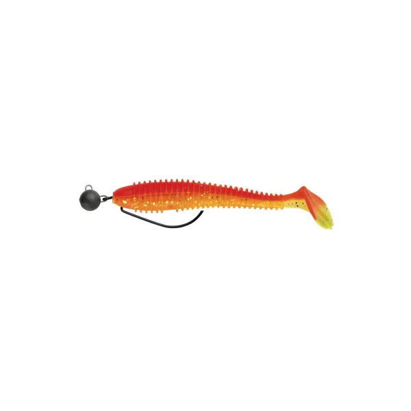 Swimy Cheburashka Galfion Fat Shad Rig Leurre souple K040 95mm - 5gr - Ready Rig - Plomb Cheburashka - Pré-monté