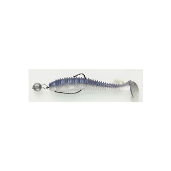 Swimy Cheburashka Galfion Fat Shad Rig Leurre souple K05 95mm - 5gr - Ready Rig - Plomb Cheburashka - Pré-monté