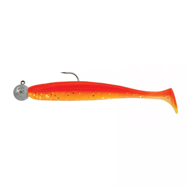 SWIMY Pompei Shad Leurre souple avec tête plombée K040 125mm - 12gr   - Monté prêt à pêcher