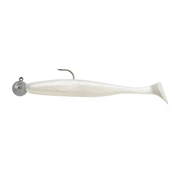 SWIMY Pompei Shad Leurre souple avec tête plombée PW 125mm - 12gr   - Monté prêt à pêcher