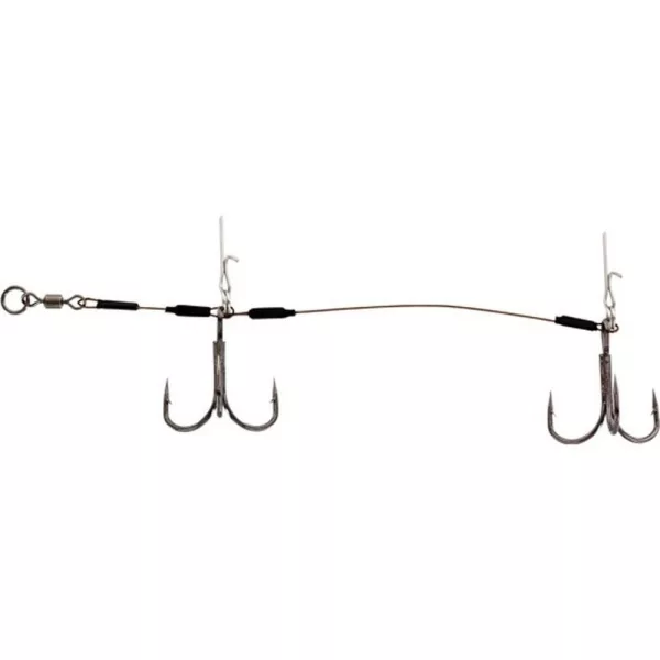 WESTIN Pro Stinger Double 1x7 40,8kg 15cm #2/0 2pcs Montage Stinger