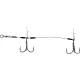 WESTIN Pro Stinger Double 1x7 40,8kg 15cm #2/0 2pcs Montage Stinger