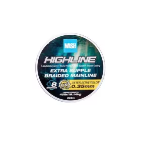 Nash Highline UV Jaune 0,35mm 600m Ligne principale tressée