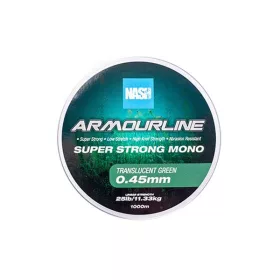   Nash Armourline Super Strong Mono Green 0,45mm 1000m Fil Monofilament Principal