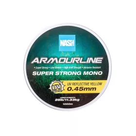   Nash Armourline UV Jaune 0,45mm 1000m Fil Monofilament Principal