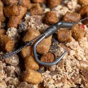   Nash Solid Bag Rig 6 Hameçon monté barbelé à œillet 3 pièces