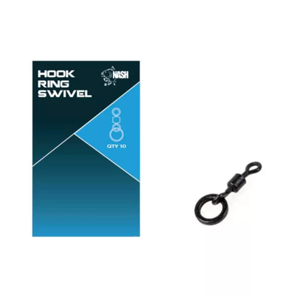 Nash Hook Ring Swivels Émerillons avec anneau