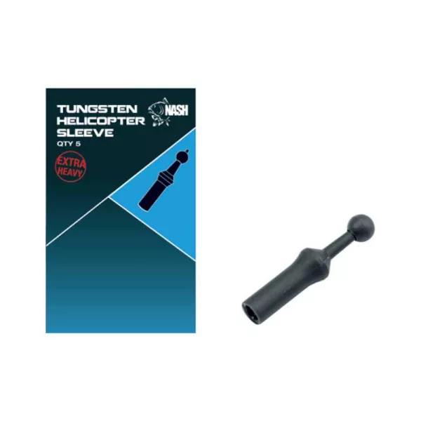 Nash Tungsten Helicopter Sleeve Tampon en caoutchouc