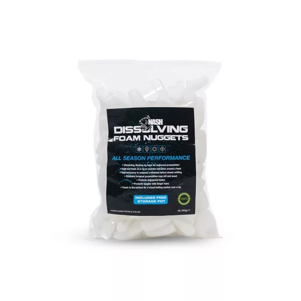 Nash Dissolving Foam Nuggets Éponge flottante 50gr
