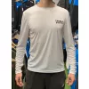 TackleBait T-shirt à manches longues logoté blanc L