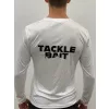 TackleBait T-shirt à manches longues logoté blanc L