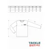 TackleBait T-shirt à manches longues logoté blanc M