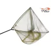 TF Gear Compact Carp Net Épuisette à carpes compacte verte pour bouillettes 105x105cm