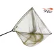 TF Gear Compact Carp Net Épuisette à carpes compacte verte pour bouillettes 105x105cm