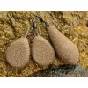 Korda Textured Flat Pear Inline Plomb pour la pêche à la carpe 70gr