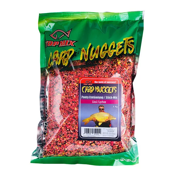 Top Mix Pellets Carpe Litchi Amorçage 1kg