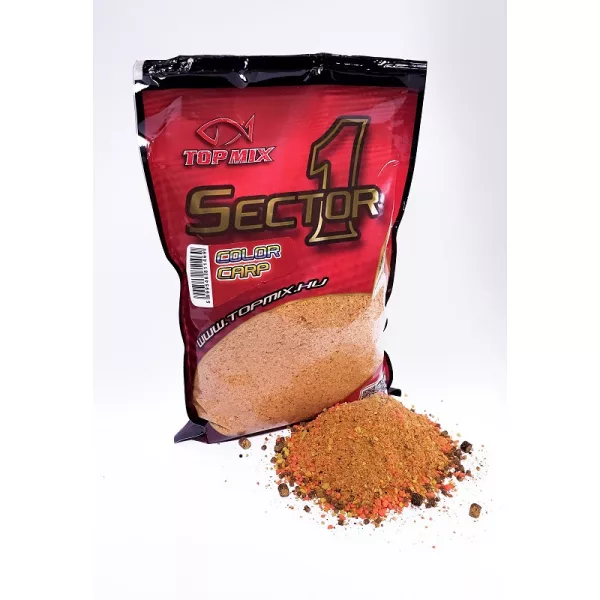 Top Mix Secteur 1 Carpe Couleur Amorçage 800gr