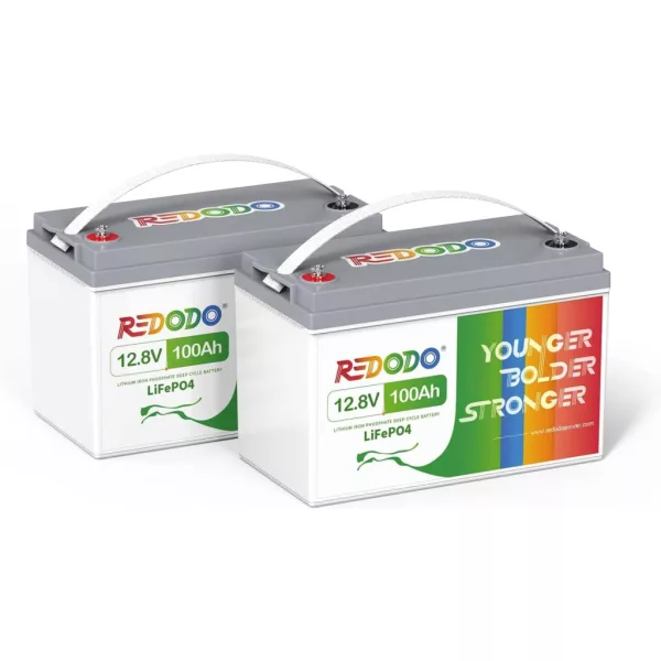 Redodo Lifepo4 12V 100Ah 1,28Kwh Batterie