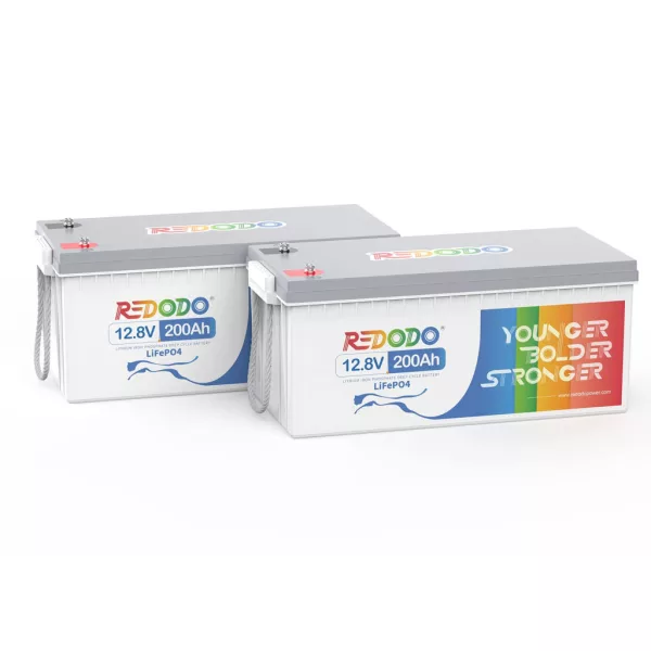 Redodo LiFePO4 12V 200Ah 2,56kWh Batterie