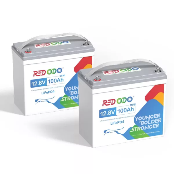 Redodo LiFePO4 12V 100Ah 1,28kWh MINI Batterie