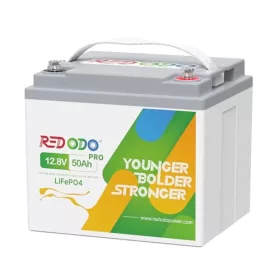 Redodo LiFePO4 12V 50Ah 1,28kWh Batterie
