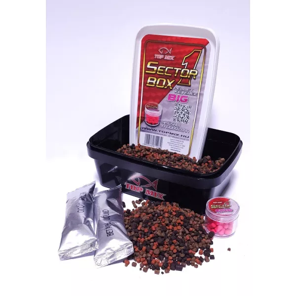 Top Mix Sector 1 Grand Boîte à pellets 400gr