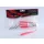 Top Mix Shiner Shad Rose Perle 10,0cm Leurre en plastique 6 pièces