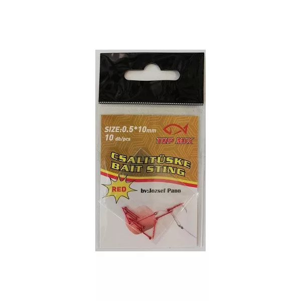Top Mix Pique à appât rouge pour Wafters 0,5x10mm