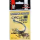 Top Mix Method Feeder Circle 6 Hameçon à carpe avec œillet, sans ardillon 10 pièces