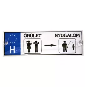 Plaque d'Immatriculation Blague Folie…