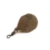 Korda Plomb texturé carré en forme de poire avec émerillon pour la pêche à la carpe 56gr