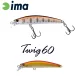 Ima Twing 60S 6cm 6,5gr 001 Gold Purple Back Wobbler