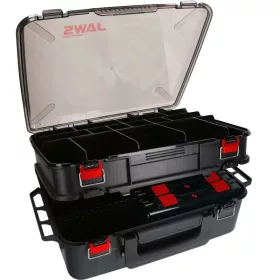 Mikado Jaws Big Black Box 47x34x19cm Boîte de pêche