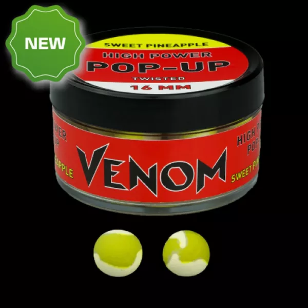 Feedermánia Venom High Power Pop-Up 16mm Ananas doux Bouillette d'amorçage