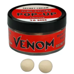 Venom High Power Pop-Up Boilie Secret Cream Boilie 16mm 45g