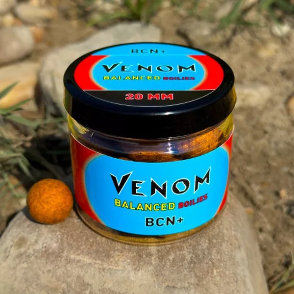 Feedermánia Venom Balanced Boilies Crème Glacée 24mm Appât Plongeant